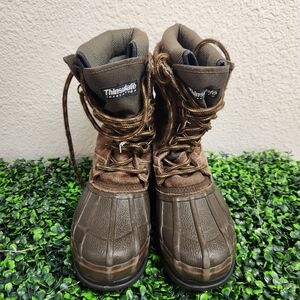Women's Rocky Thinsulate Winter boots Boys 3 Womens 6 To 6.5 Steel Shank